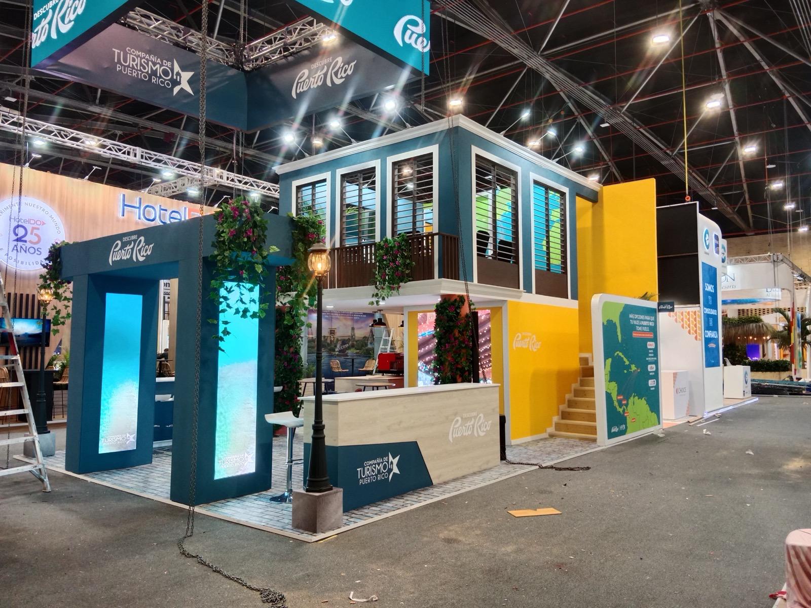 Stand de Descubre Puerto Rico en Corferias 2025